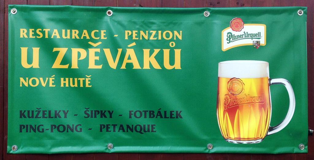 Penzion U Zpevaku Нове-Хуте Экстерьер фото